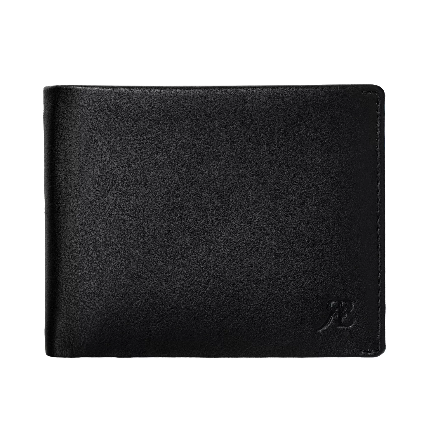 Richborn Simple Genuine Leather Wallet for Men | Slim Bi-Fold Compact Wallet with Card Slots & Cash Compartments