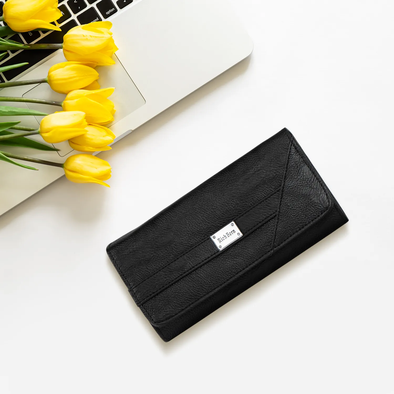 Buy RICHBORN Structured Envelope Flap Wallet – Stylish, Durable Organizer