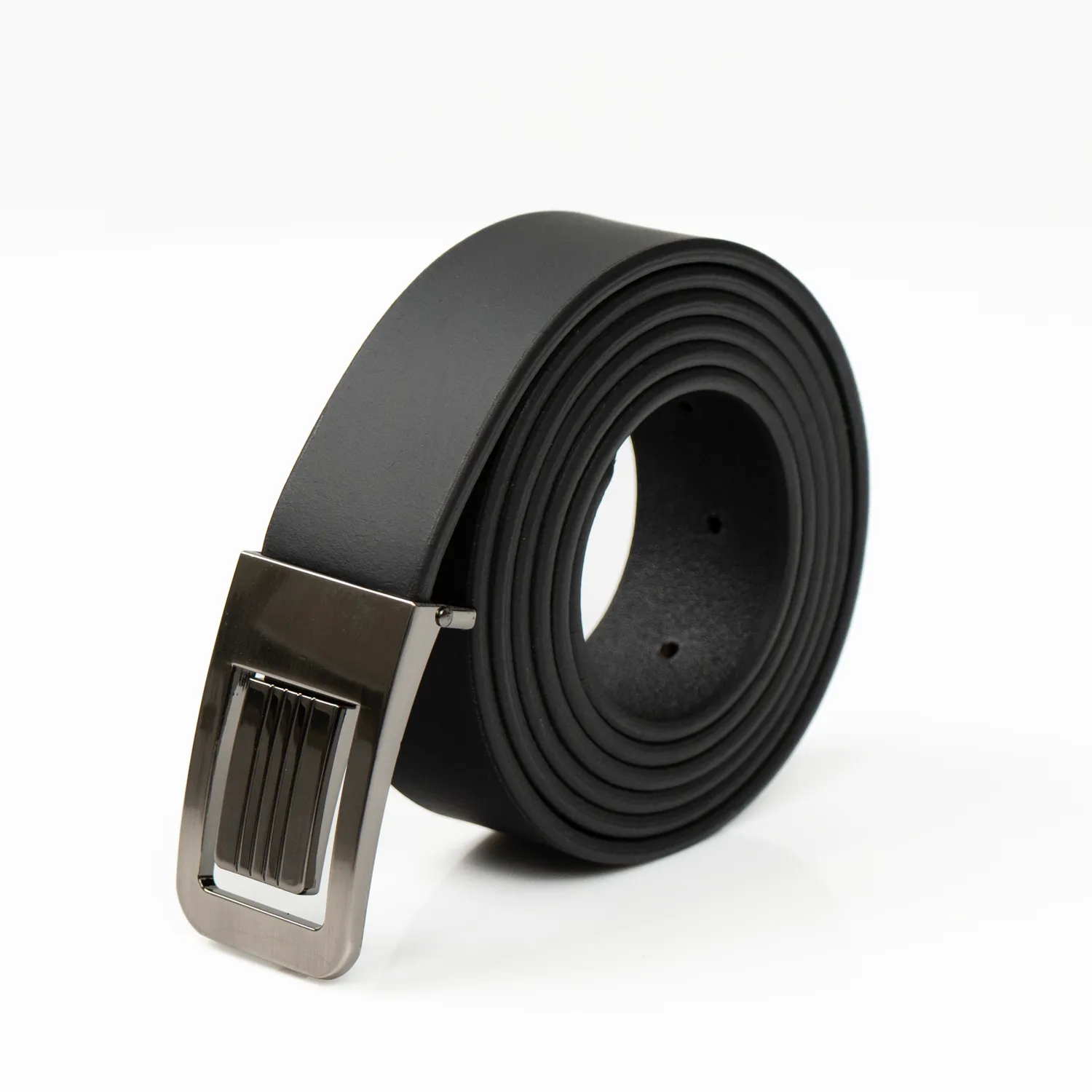 Richborn ChromeEdge 35 Genuine Leather Belt for Men | 35mm Classic Pin Buckle | Formal & Casual Belt | Made in India