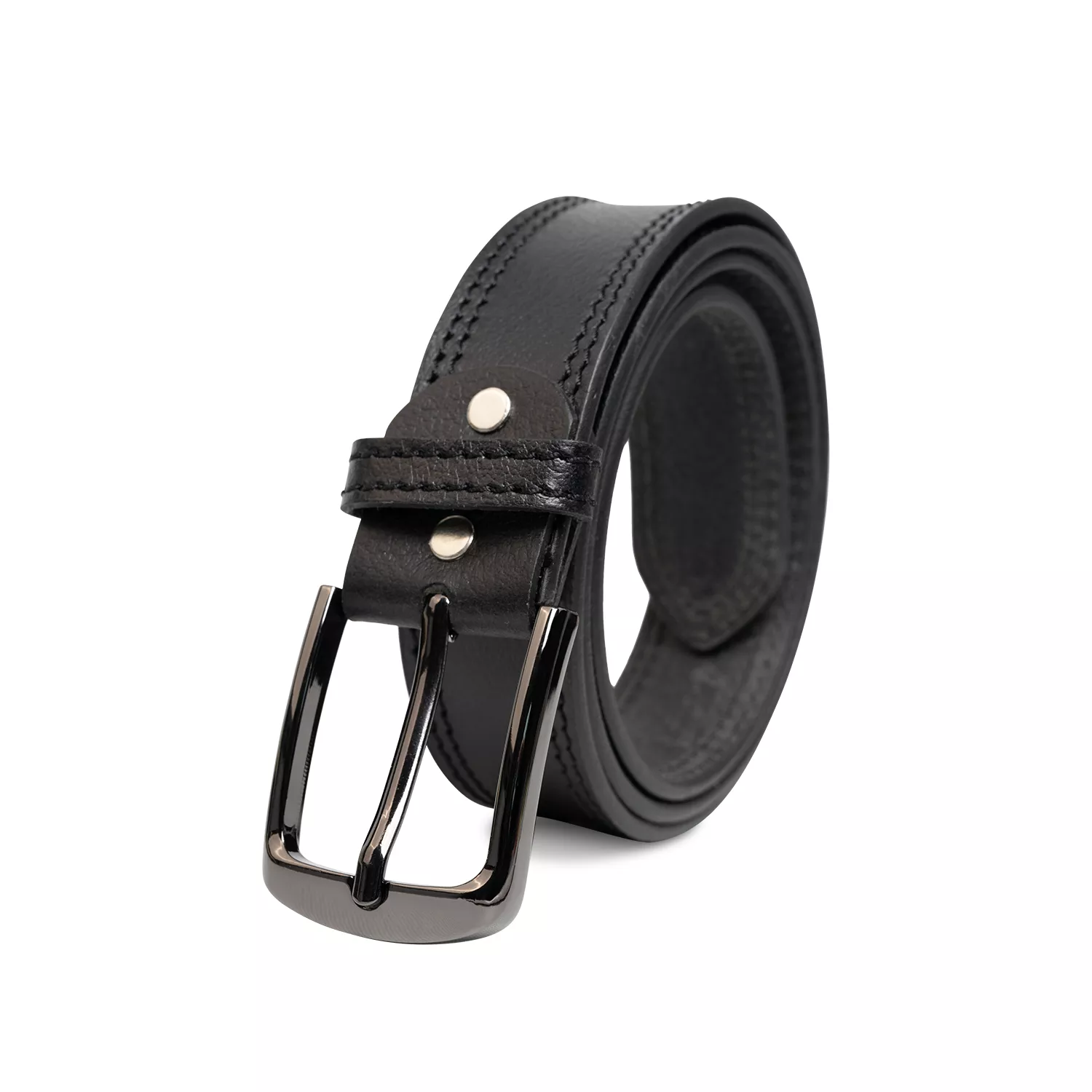 Style with Richborn 40mm Pure Leather Casual Belt 